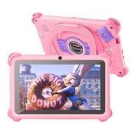 Tablette Enfants 7 Pouces Android Tablette avec GMS Certified 2 GB RAM 32GB ROM WiFi Tablette Educative pour Enfant Applications Pré-Installé Contrôle Parental Tactile Tablette avec Kid-Proof Étui