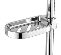 Tablette Étagère de Douche, Porte-Savon réglable Porte-Douche réglable Glisser Le Gadget de Salle de Bain Pratique