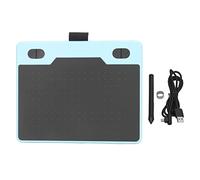 Tablette Graphique, 4 Touches Personnalisables Design Ergonomique 233 PPS 5080 LPI Tablette d'animation pour Ordinateur Portable (Bleu)