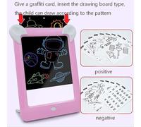 Tablette Graphique Enfant Lumineuse Dessin Fluorescent Rose 3 Ans+ Écolo YONIS