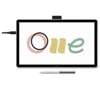 Wacom Tablette graphique One 14 – 14″ Full HD, stylet sans pile, écran antireflet, pack logiciel