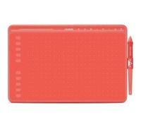 Tablette graphique HUION HS611 10X6 pouces avec stylet sans batterie, barre à une touche(Rouge) G