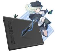 Tablette graphique HUION Inspiroy H580X Compatible avec Chromebook, Mac,PC ou Android Mobile avec stylet（noir） G