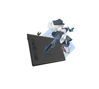 HUION Tablette graphique Inspiroy H580X – 8x5, 8 touches, compatible Chromebook/Mac/PC, stylet noir