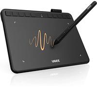 Tablette Graphique ugee S640, Stylet, 8192 Niveaux de Pression, 10 Touches | Tablette graphique de 6,3×4 pouces pour enfants et débutants : dessin, retouche et design sur Windows, Mac, Linux et Android.