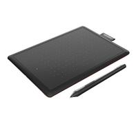 Tablette graphique Wacom Tablette graphique a stylet - 21 centimetres - 1024 niveaux de pression - Noire et Rouge - Windows/Mac OS/C