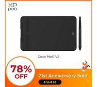 Tablette graphique - XPPEN - DECO Mini7 - 7 pouces - Sans écran - Résolution 5080 Lpi