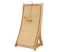 Tablette griffoir pour chats - Protection pour meubles avec jouet, rampe en sisal avec balle jouet | pour coin jeux salon, maison chiots de chat lapin