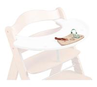 hauck Puzzle Bebe pour Plateau de Jeu Play Tray Chaise Alpha+, Beta+ et Arketa, Formes Silicone Alimentaire dès 10 Mois, Fixation Poussette et Siege Auto, Tortue et Fleur