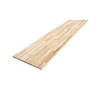Tablette Hêtre Massif Lamellé Collé Abouté, L.250 cm x l.60 cm, Ep.18 mm
