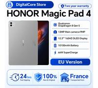 Tablette HONOR MagicPad4 Batterie 10100mAh 165HZ Snapdragon 8 Gen5 Écran OLED 12,3 pouces Luminosité 2400 Nits Wi-Fi7 Bluetooth 6.0 WIFI Grey