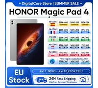 Tablette HONOR MagicPad4 Batterie 10100mAh 165HZ Snapdragon 8 Gen5 Écran OLED 12,3 pouces Luminosité 2400 Nits Wi-Fi7 Bluetooth 6.0 WIFI Grey