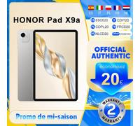 Tablette HONOR Pad X9a, Qualcomm Snapdragon 685 WIFI, 11,5 pouces, 120 Hz, 2,5K, écran HONOR Fullview, batterie 8300 mAh, version mondiale 6GB 128GB Gray