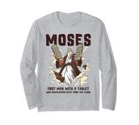 Tablette Humoristique Moïse Humour chrétien Bible Gospel Data Cloud Manche Longue