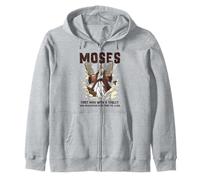 Tablette Humoristique Moïse Humour chrétien Bible Gospel Data Cloud Sweat à Capuche