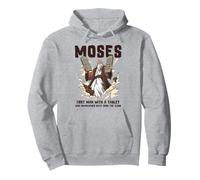 Tablette Humoristique Moïse Humour chrétien Bible Gospel Data Cloud Sweat à Capuche