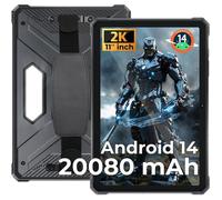 Tablette Incassable HOTWAV R9 Pro 20GB+256GB 11'' 2K FHD+ 20080mAh 64MP Tablette Tactile Android 14 Double SIM 4G/5G WiFi/GPS Noir