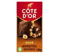 Tablette Lait Amandes Caramélisées Pointe De Sel 180gr CÔTE D'OR x2