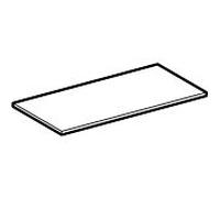 Tablette latérale en verre Geberit 595189000 37 x 17 cm, pour armoire de toilette Plus 120 cm, modèle 800321