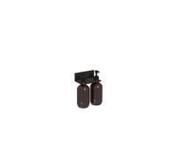 Tablette LAUFEN ASSIST, découpe distributeur de lotion 2 fois, 2 flacons en plastique, 166x101x196mm, H383AS04500001, Couleur: Noir mat