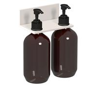 Tablette LAUFEN ASSIST, découpe distributeur de lotion 2 fois, 2 flacons en plastique, 166x101x196mm, H383AS02680001, Couleur: Blanc mat