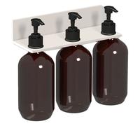 Tablette LAUFEN ASSIST, découpe distributeur de lotion 3 fois, 3 flacons en plastique, 257x101x196mm, H383AS12680001, Couleur: Blanc mat