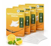 Tablette Lave Vaisselle 120 Pastilles Lave Vaisselle pour Lave-Vaisselle Dissolution Rapide Parfum Citron