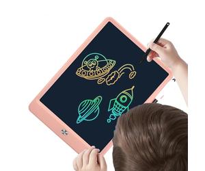 Tablette LCD pour pour Dessin - 25 cm - Base éducative effaçable colorée et réutilisable - Tableau Doodle LCD - pour Bureau, Maison, école, Vacances, Dessin