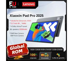 Tablette Lenovo Xiaoxin Pad Pro 2025 Global ROM, écran 12,7 pouces 144 Hz, batterie 10200 mAh, Lenovo Idea Tab Pro CN Silver
