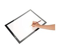 Tablette Lumineuse A3, 47x34.5 cm Table Lumineuse Dessin, Bloc Lumineux A3 pour Broderie Diamant, Tablette Lumineuse avec Variateur D'intensité Tactile 3 niveaux de Luminosité
