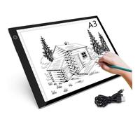 Tablette Lumineuse A3 - AAIWTD - Ultra-Mince - 3 Luminosités LED - Portable - USB