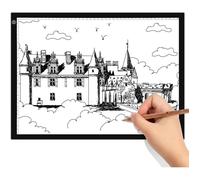 Tablette Lumineuse - A3 Lumineuse Dessin LED pour Diamond Painting, Esquisser, Artistes Animations, X-RAY Tattoo