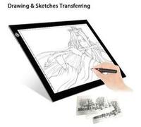 Tablette Lumineuse A3 Portable Réglables de Luminosité LED avec Scale Board