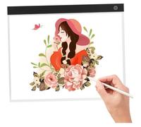 Tablette Lumineuse A3, Ultra-mince Tablette Lumineuse Dessin Proteger les Yeux, Grande Taille LED Pad pour Dessiner Broderie D[177]