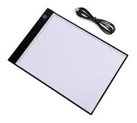 Tablette Lumineuse A4 avec Luminosité Réglable, Tables lumineuses Fonction de mémoire intelligente tactile-graduelle en continu, U