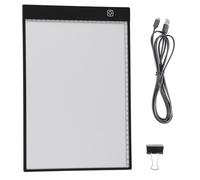 Tablette Lumineuse A4 LED, Plateau de Dessin avec 3 Modes de Gradation, Écran Ultrafin et Lumineux - Mémoire Intelligente, Zone d’Éclairage Large, Parfaite pour Tracé et Croquis