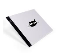 Tablette Lumineuse A4, Ultra-mince Tablette Lumineuse Dessin,Planche à Dessin Lumineuse Pad avec Câble USB Pour Animation, Esquisse, Architecture, Calligraphie en Continu avec échelle