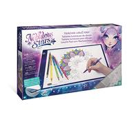 Tablette Lumineuse de Dessin Nebulous Stars Nebulia - Tablette Lumineuse LED Ultra-fine - Crayon et Motifs à Tracer avec Feuilles de Dessin Inclus - Tablette Enfant Fille 7 ans et plus