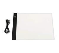 Tablette Lumineuse Dessin,Table Lumineuse Ultra-Mince à Luminosité Réglable,Tables à Dessin Lumineuses LED et Câble USB pour Dessin, l'Esquisse (A4)