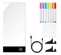 Tablette Lumineuse Dessin, Tableau LED Pour Dessiner Pour Enfant, Avec 5 Illustrations Histoires, 4 Modes D'éclairage Et 6 Feutres, Amusant Tableau Lumineux Dessin Enfant Pour Maison