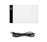 Tablette Lumineuse LED A5 à Trois Niveaux D'Intensité Variable, Planche à Dessin, Boîte à Lumière pour Traçage, Protection des Yeux, Facile à