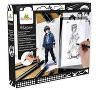 Tablette lumineuse rechargeable A5 - SYCOMORE - Artissimo - Personnages Manga - Dès 10 ans