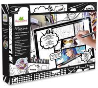 Tablette lumineuse XXL et atelier marqueurs - SYCOMORE - Artissimo - Manga - Dès 10 ans