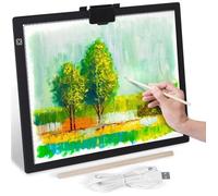 Tablette lumineuse - ZGEER - A3 - Ultra-mince - Luminosité réglable - Portable