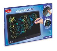 Maped Tablette de dessin LCD Tablette Magique XL – Écran grand format, 3 couleurs, effacement bouton