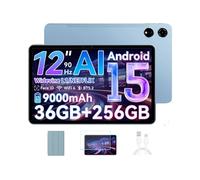 Tablette MEGA3 12,1" 2,5K 90Hz Top 3 IA Modèles Android 15 RAM 36 Go ROM 256 Go/SD 2 To, 8800mAh(33W), 50 MP Dual Sim - Bleu