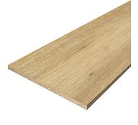 Tablette mélaminé Chêne nature 2500 x 400 x 18 mm - PEFC 75%