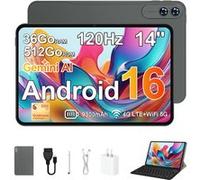 Tablette MICREAR W70 14'' 512Go Noir Noir