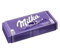Tablette Milka - Au lait du Pays Alpin - Lot de 5x100gr