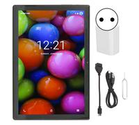 Tablette multimédia 10 pouces avec processeur Android, écran LCD haute résolution, poche intérieure en filet, design compact, connexion stable et